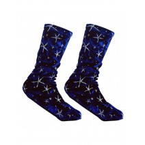 Women Shiny Star Socks Velvet Stretch Long Tube Socks Casual Pile Heap Socks Women Shiny Star Socks Velvet Stretch Long Tube Socks Casual Pile Heap Socks