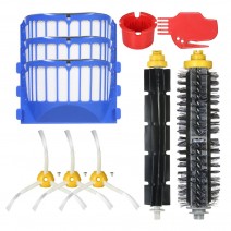 Pack of 10 Replacement Accessories Kit for iRobot Roomba 600 Series 690 691 694 650 651 664 615 601 630 Vacuum Cleaner-- Bristle Brush + Flexible Brush + Side Brushes + Filter + Cleaning Tool Pack of 10 Replacement Accessories Kit for iRobot Roomba 600 Series 690 691 694 650 651 664 615 601 630 Vacuum Cleaner-- Bristle Brush + Flexible Brush + Side Brushes + Filter + Cleaning Tool