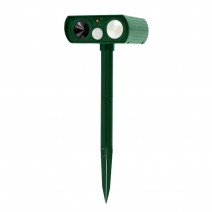 Ultrasonic Animal Repeller LED Flashing Light Motion Activated Solar Powered Outdoor Pest Repellent Waterproof Garden Repellers for Mice Rats Squirrels Skunks Raccons Dogs Cats Foxes Birds Ultrasonic Animal Repeller LED Flashing Light Motion Activated Solar Powered Outdoor Pest Repellent Waterproof Garden Repellers for Mice Rats Squirrels Skunks Raccons Dogs Cats Foxes Birds