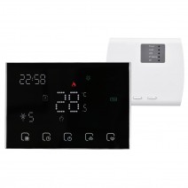 Programmable Smart Digital Thermostat Room Temperature Controller with LED Touchscreen Replacement for Google Home Alexa Home Market Factory School Office Hotel Gas Boiler Heating Programmable Smart Digital Thermostat Room Temperature Controller with LED Touchscreen Replacement for Google Home Alexa Home Market Factory School Office Hotel Gas Boiler Heating