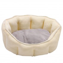 Round Cat Bed Pet Bed 18in Small Washable Dog Bed for Puppy and Kitties with Slip-Resistant Bottom Round Cat Bed Pet Bed 18in Small Washable Dog Bed for Puppy and Kitties with Slip-Resistant Bottom