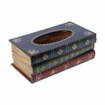Elegant Antique Book Napkin Holder Novelty Tissue Box Holder for Home Restaurant Elegant Antique Book Napkin Holder Novelty Tissue Box Holder for Home Restaurant