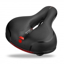 Waterproof MTB Bike Seat Hollow Breathable Bicycle Saddle Dual Shock Absorbing Soft Memory Foam Cycling Seat Cushion Waterproof MTB Bike Seat Hollow Breathable Bicycle Saddle Dual Shock Absorbing Soft Memory Foam Cycling Seat Cushion