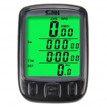 Wired Bike Computer Waterproof Bicycle Odometer Multi Functional LCD Screen Cycling Speedometer Mountain Bike Speed Meter with Green Backlight Wired Bike Computer Waterproof Bicycle Odometer Multi Functional LCD Screen Cycling Speedometer Mountain Bike Speed Meter with Green Backlight
