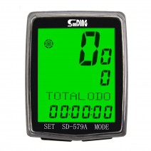 Wired Bike Computer Waterproof Bicycle Odometer Multi Functional LCD Screen Cycling Speedometer Mountain Bike Speed Meter with Green Backlight Wired Bike Computer Waterproof Bicycle Odometer Multi Functional LCD Screen Cycling Speedometer Mountain Bike Speed Meter with Green Backlight