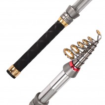 Carbon Fiber Telescopic Fishing Rod 1.3-2.4m Sea Rods Travel Fishing Rod Fishing Pole Carbon Fiber Telescopic Fishing Rod 1.3-2.4m Sea Rods Travel Fishing Rod Fishing Pole
