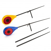 Ultralight Mini Ice Fishing Rod Portable Winter Fishing Reel Pole with Rod Bipod Stand Ultralight Mini Ice Fishing Rod Portable Winter Fishing Reel Pole with Rod Bipod Stand