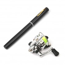Pocket Collapsible Fishing Rod Reel Combo Mini Pen Fishing Pole Kit Telescopic Fishing Rod Spinning Reel Combo Kit Pocket Collapsible Fishing Rod Reel Combo Mini Pen Fishing Pole Kit Telescopic Fishing Rod Spinning Reel Combo Kit