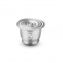 Stainless Steel Refillable Coffee Capsules for Nespresso Coffee Machine System with Hammer Gift Box Wonderful Gift for Coffer Lovers (metal round hole shape) Stainless Steel Refillable Coffee Capsules for Nespresso Coffee Machine System with Hammer Gift Box Wonderful Gift for Coffer Lovers (metal round hole shape)