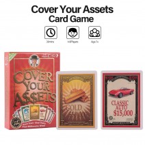 Cover Your Assets Card Game Party Play Cards A Card Game for Kids Children Cover Your Assets Card Game Party Play Cards A Card Game for Kids Children
