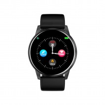 ZL01 Smart Watch 1.3-Inch IPS Single-Touch Screen BT4.0 IP67 Waterproof Fitness Tracker Sleep/Heart Rate/Blood Pressure Monitor Multiple Sports Mode Notification/Call/Sedentary Reminder Remote Camera/Music Control Compatible with Android iOS ZL01 Smart Watch 1.3-Inch IPS Single-Touch Screen BT4.0 IP67 Waterproof Fitness Tracker Sleep/Heart Rate/Blood Pressure Monitor Multiple Sports Mode Notification/Call/Sedentary Reminder Remote Camera/Music Control Compatible with Android iOS
