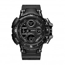 Men's Watch Sports Electronic Watch Cool Luminous Wristwatch Outdoor Waterproof Watches Big Screen Stopwatch Alarm Clock Hourly Chime Men's Watch Sports Electronic Watch Cool Luminous Wristwatch Outdoor Waterproof Watches Big Screen Stopwatch Alarm Clock Hourly Chime