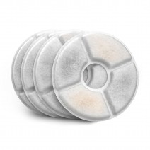 Circular Replacement Filters for Most 810Z/2.4L & 54OZ/1.6L Pet Fountain Circular Replacement Filters for Most 810Z/2.4L & 54OZ/1.6L Pet Fountain
