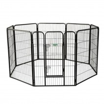 Pet Playpen Dog Exercise Pen Metal Portable Dog Fence 8 Panel for Dogs Pets Pet Playpen Dog Exercise Pen Metal Portable Dog Fence 8 Panel for Dogs Pets
