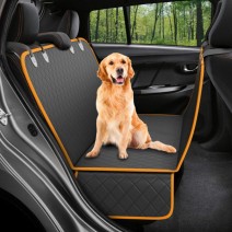 Dog Back Seat Cover Protector Universal Waterproof Scratchproof Anti-Slip Car Seat Cover for Pets, Car Seat Protector Foldable Car Pet Scratchproof Hammock Orange Dog Back Seat Cover Protector Universal Waterproof Scratchproof Anti-Slip Car Seat Cover for Pets, Car Seat Protector Foldable Car Pet Scratchproof Hammock Orange