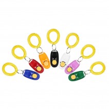 New 7 Pack Pet Dog Training Clicker Trainer Aid Wrist Clicker Tool for Dog with Wrist Strap New 7 Pack Pet Dog Training Clicker Trainer Aid Wrist Clicker Tool for Dog with Wrist Strap