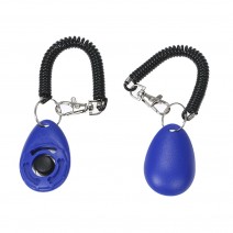 Dog Training Clicker with Elastic Spiral Wrist Band for Dog Playing Toy Dog Training Clicker with Elastic Spiral Wrist Band for Dog Playing Toy