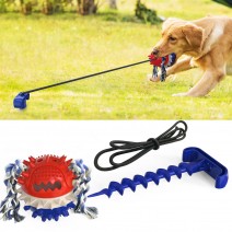 Outdoor Tug Toy War for Dog Molar Bite Squeaky Rope Ball Toy for Teeth Cleaning Interactive Pet and Food Dispensing Features Toy Dog Chew Toys Suitable for Medium-Sized Dogs and Large Breeds Outdoor Tug Toy War for Dog Molar Bite Squeaky Rope Ball Toy for Teeth Cleaning Interactive Pet and Food Dispensing Features Toy Dog Chew Toys Suitable for Medium-Sized Dogs and Large Breeds