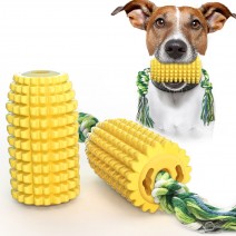 Dog Toothbrush Chew Toys Pet Teething Toys Corn Molar Stick Bite-Resistant Toothbrush Dog Toy with Rope Cleaning Puppy Dental Care Brushing Stick Dog Toothbrush Chew Toys Pet Teething Toys Corn Molar Stick Bite-Resistant Toothbrush Dog Toy with Rope Cleaning Puppy Dental Care Brushing Stick