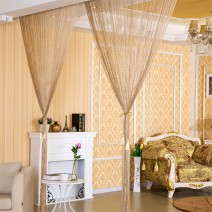Door String Curtain Shiny Tassel Flash Silver Line String Curtain 100x200cm Wedding Coffee House Restaurant Decoration Door String Curtain Shiny Tassel Flash Silver Line String Curtain 100x200cm Wedding Coffee House Restaurant Decoration
