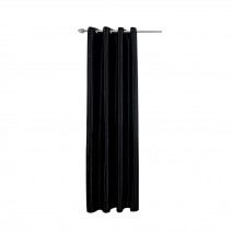Thermal Insulated Solid Grommet Blackout Curtains Drape for Living Room (Black,1Panel,39x98in) Thermal Insulated Solid Grommet Blackout Curtains Drape for Living Room (Black,1Panel,39x98in)