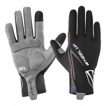 Outdoor Sports Gloves Touch Screen Design Cycling Gloves with Reflective Strips Anti-slip Gloves Outdoor Sports Gloves Touch Screen Design Cycling Gloves with Reflective Strips Anti-slip Gloves