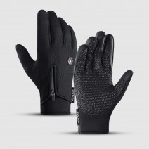 Men Women Winter Cycling Gloves Three Fingers Touch-Screen Fleece Windproof Waterproof Warm Outdoors   Sport Gloves Men Women Winter Cycling Gloves Three Fingers Touch-Screen Fleece Windproof Waterproof Warm Outdoors   Sport Gloves